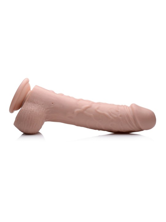 Loadz - Vibrerend Spuitend Dildo - 21,5 cm & Lichtkleurig