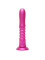 ROMP - Jiggle Stotende Vibrator Met Zuignap - Roze