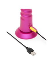 ROMP - Jiggle Stotende Vibrator Met Zuignap - Roze
