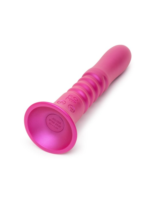 ROMP - Jiggle Stotende Vibrator Met Zuignap - Roze
