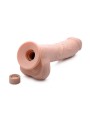 Loadz - Vibrerend Spuitend Dildo - 21,5 cm & Lichtkleurig