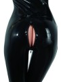 Latex Catsuit Met Ritsen