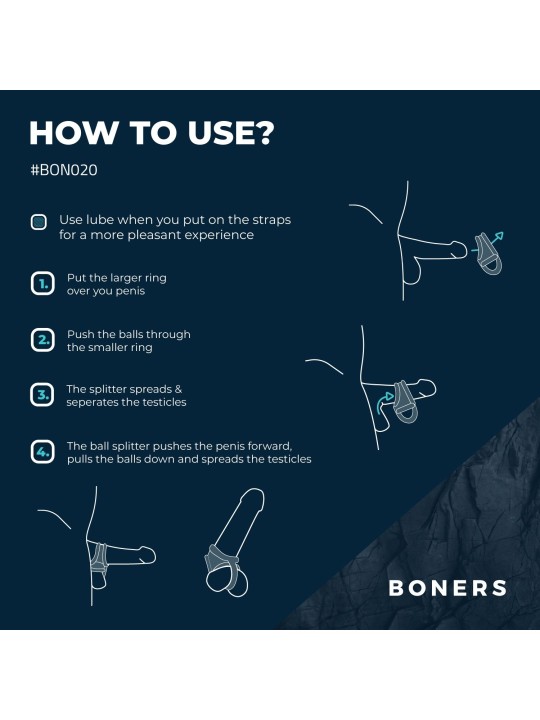 Boners Liquid Silicone Ball Splitter