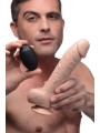 Loadz - Vibrerend Spuitend Dildo - 21,5 cm & Lichtkleurig
