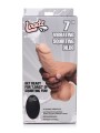 Loadz - Vibrerend Spuitend Dildo - 21,5 cm & Lichtkleurig