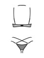 Obsessive - Donarella 3-pcs Crotchless Set - XL/XXL