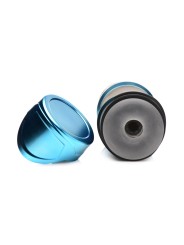 THE MILKER - Intense  Masturbator Suction & Vibration - Black/Blue
