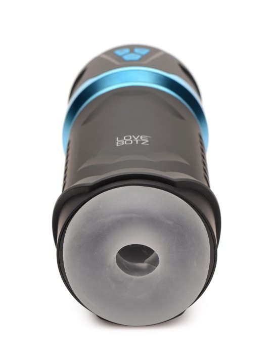 THE MILKER - Intense  Masturbator Suction & Vibration - Black/Blue