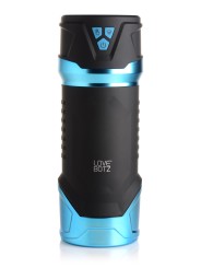 THE MILKER - Intense  Masturbator Suction & Vibration - Black/Blue