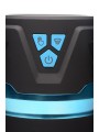 THE MILKER - Intense  Masturbator Suction & Vibration - Black/Blue
