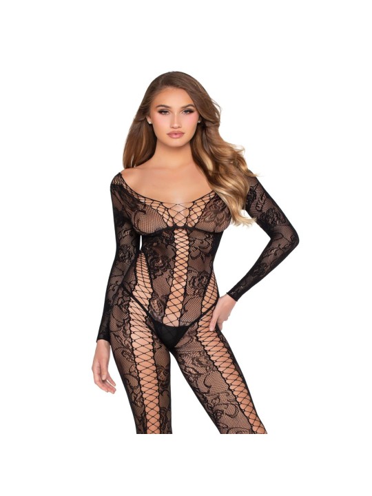 Leg Avenue - Lace Bodystocking - Black