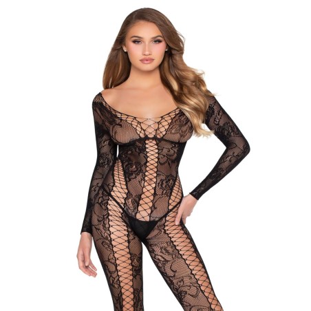 Leg Avenue - Lace Bodystocking - Black