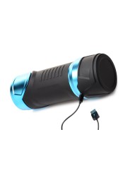 THE MILKER - Intense  Masturbator Suction & Vibration - Black/Blue