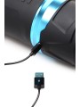 THE MILKER - Intense  Masturbator Suction & Vibration - Black/Blue