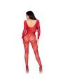 Leg Avenue - Lace Bodystocking - Red