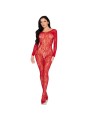 Leg Avenue - Lace Bodystocking - Red