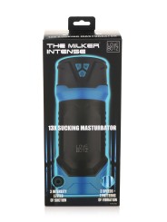 THE MILKER - Intense  Masturbator Suction & Vibration - Black/Blue