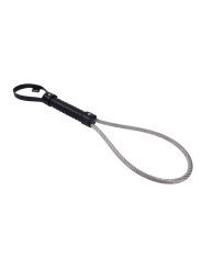 Sportsheets - Edge Metal Loop Spanker - Zwart