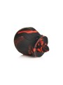 BLOOMGASM - Black Kiss Rimmende Roos Vibrator - Rood/Zwart