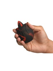 BLOOMGASM - Black Kiss Rimmende Roos Vibrator - Rood/Zwart