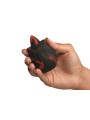 BLOOMGASM - Black Kiss Rimmende Roos Vibrator - Rood/Zwart