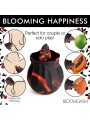 BLOOMGASM - Black Kiss Rimmende Roos Vibrator - Rood/Zwart