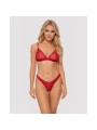 Obsessive - Crimessa Lingerieset - Rood