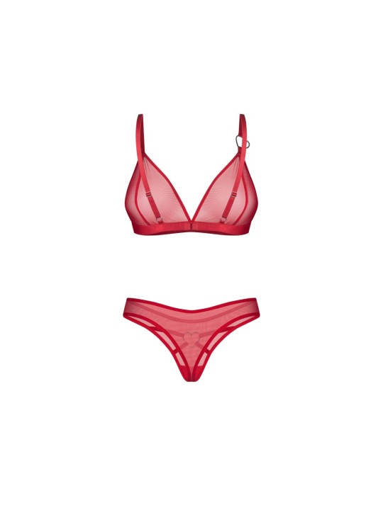 Obsessive - Crimessa Lingerieset - Rood