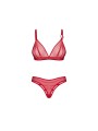 Obsessive - Crimessa Lingerieset - Rood