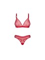 Obsessive - Crimessa Lingerieset - Rood
