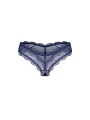 Obsessive - Nightly Thong Open Crotch - Blue