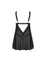 Obsessive - Elianes Babydoll - Zwart