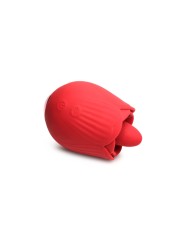 BLOOMGASM - French Rose Lik- en Vibratiestimulator - Rood