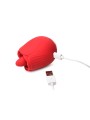 BLOOMGASM - French Rose Lik- en Vibratiestimulator - Rood