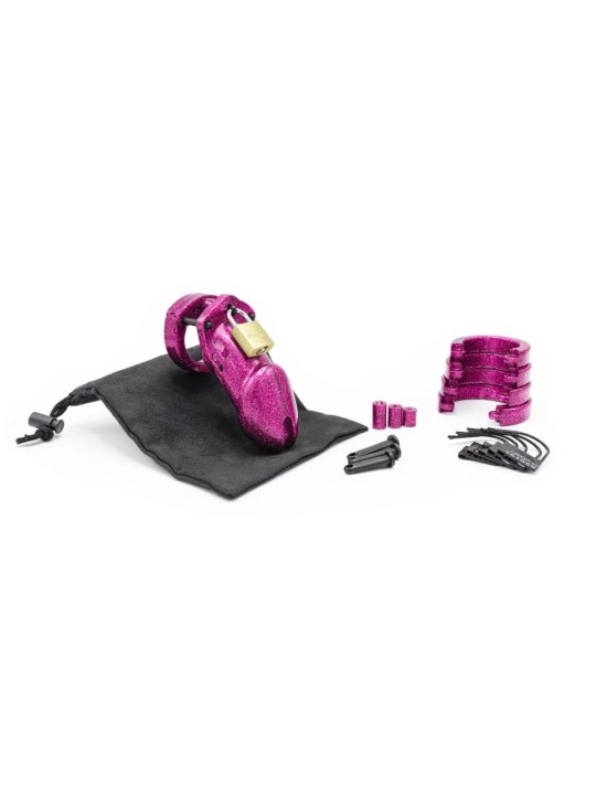 CB-X – CB-6000 Chastity Kit – Glitter Pink