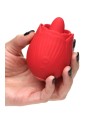 BLOOMGASM - French Rose Lik- en Vibratiestimulator - Rood
