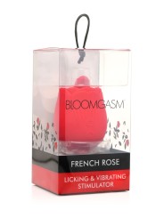 BLOOMGASM - French Rose Lik- en Vibratiestimulator - Rood