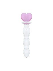 Gildo - No. 37 Glass Dildo Heart Shape - 18 cm