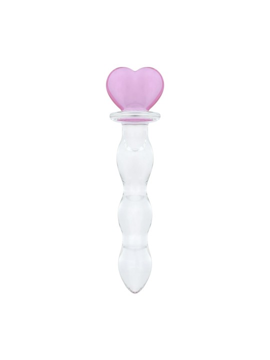 Gildo - No. 37 Glass Dildo Heart Shape - 18 cm