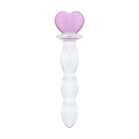 Gildo - No. 37 Glass Dildo Heart Shape - 18 cm