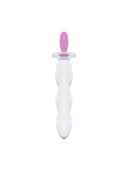 Gildo - No. 37 Glass Dildo Heart Shape - 18 cm