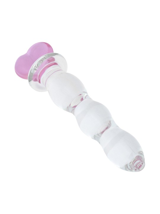 Gildo - No. 37 Glass Dildo Heart Shape - 18 cm