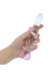 Gildo - No. 37 Glass Dildo Heart Shape - 18 cm