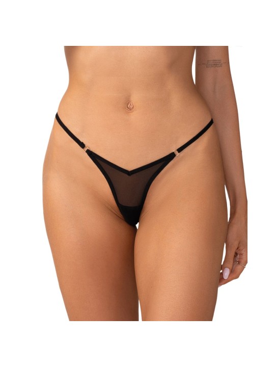 Obsessive - Lopelly String - Zwart