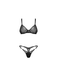 Obsessive - Olianna 2-delige Set - Zwart