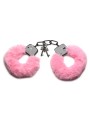 XR Brands - Cuffed in Fur Handboeien - Roze