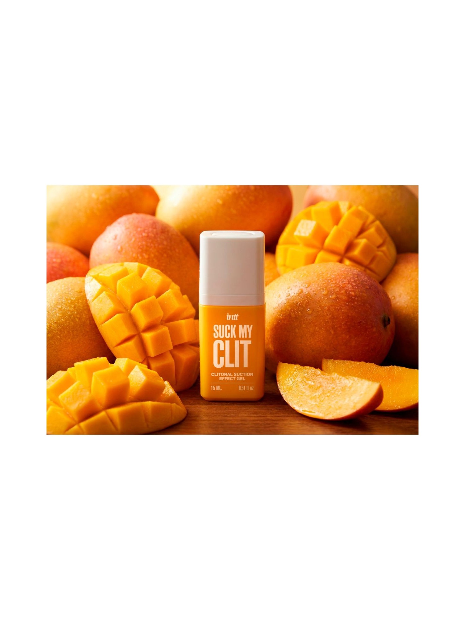 INTT - Suck My Clit Gel Tropical Mango - 15ml