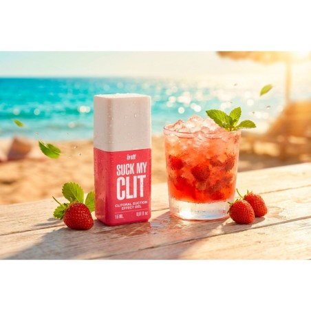 INTT - Suck My Clit Gel Wilde Aardbei - 15ml