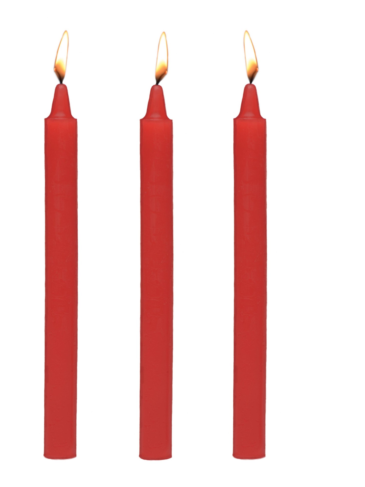 XR Brands - Fire Sticks Fetish Drip Kaarsen - Rood