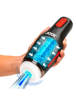 JOCK - Sucking & Vibrating Masturbator Rechargeable